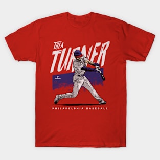 Trea Turner Philadelphia Grunge T-Shirt